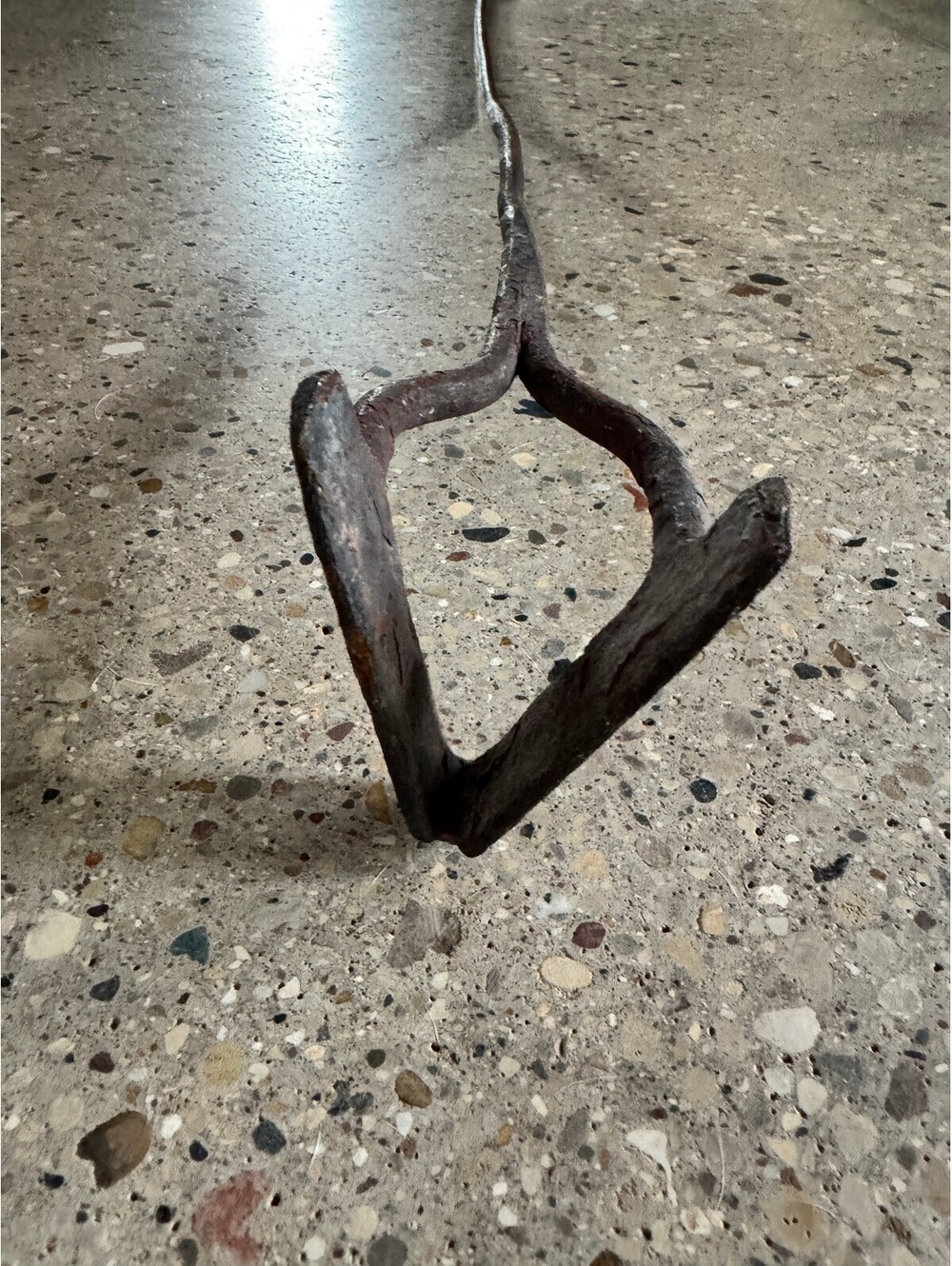 Antique 47" Wrought Iron Cowboy Cattle Branding Iron – Grand County, Colorado